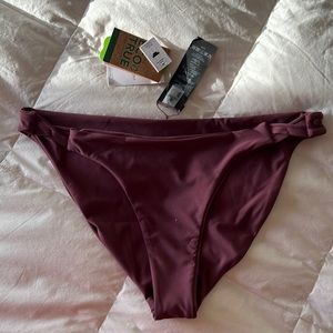 NEW Volcom Simply Seamless Hipster Bikini Bottom Size Large NWT